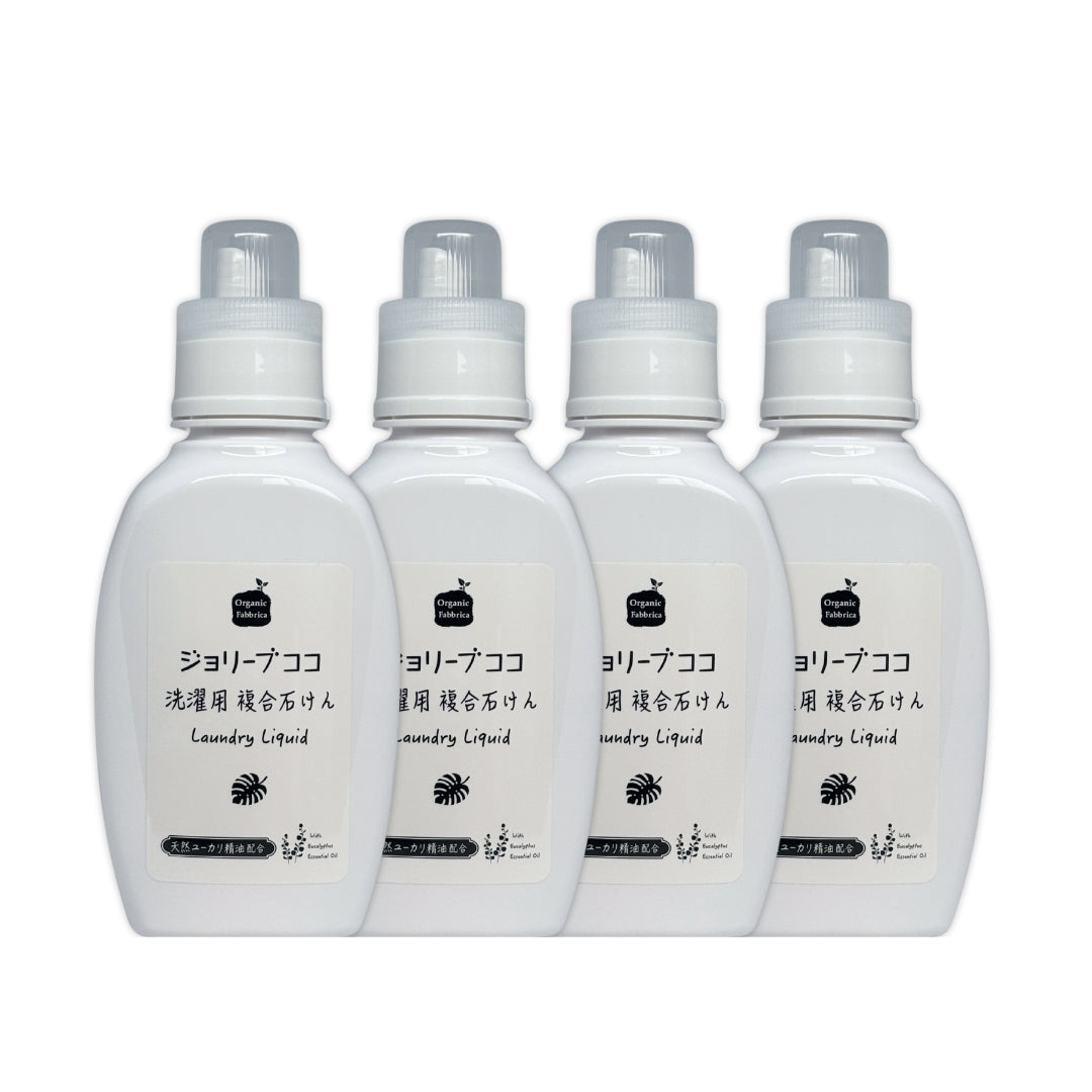 ジョリーブココ洗濯用複合石けん (600mL×4個)