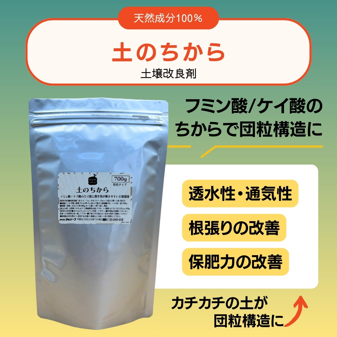 ガーデニングセット 四季の成長サポート3点セット(ヒバニームプラントガード200mL ・GPエナジー100mL・土のちから700g）