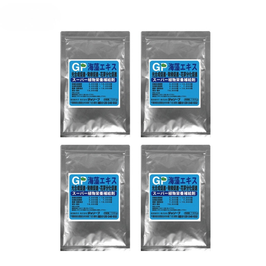 植物栄養補給剤 GP海藻エキス(100g×4個）