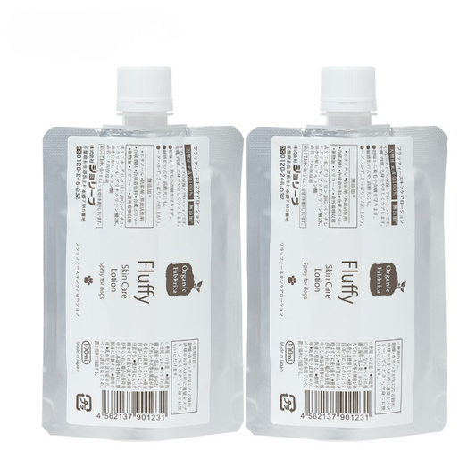 愛犬用 フラッフィースキンケアローション(詰替100mL×2個）
