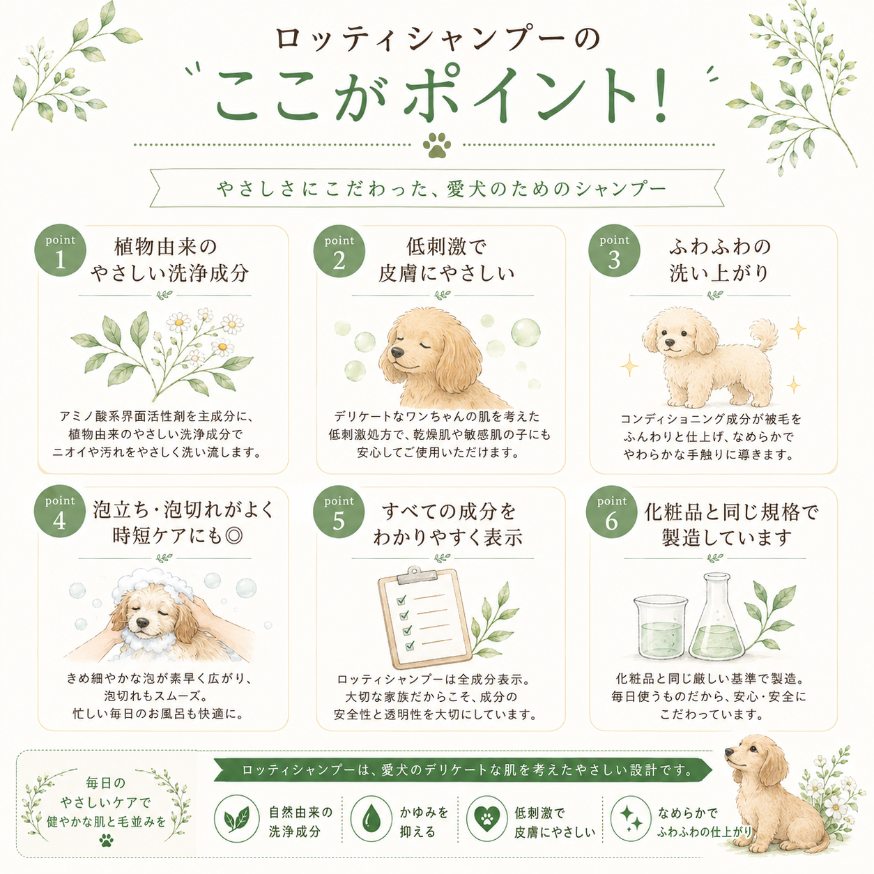 愛犬用ロッティシャンプー(2L)