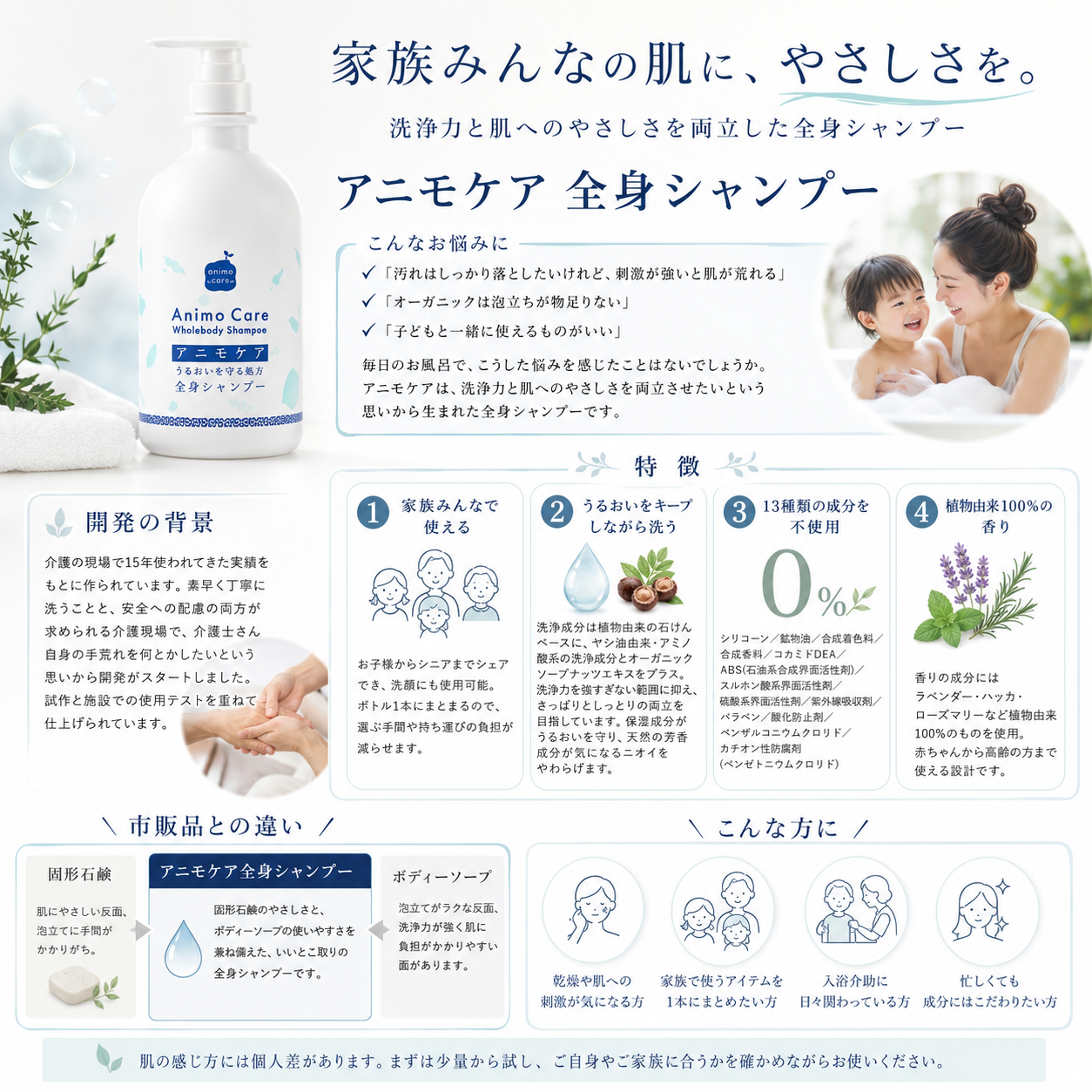 アニモケア全身シャンプー(100mL)